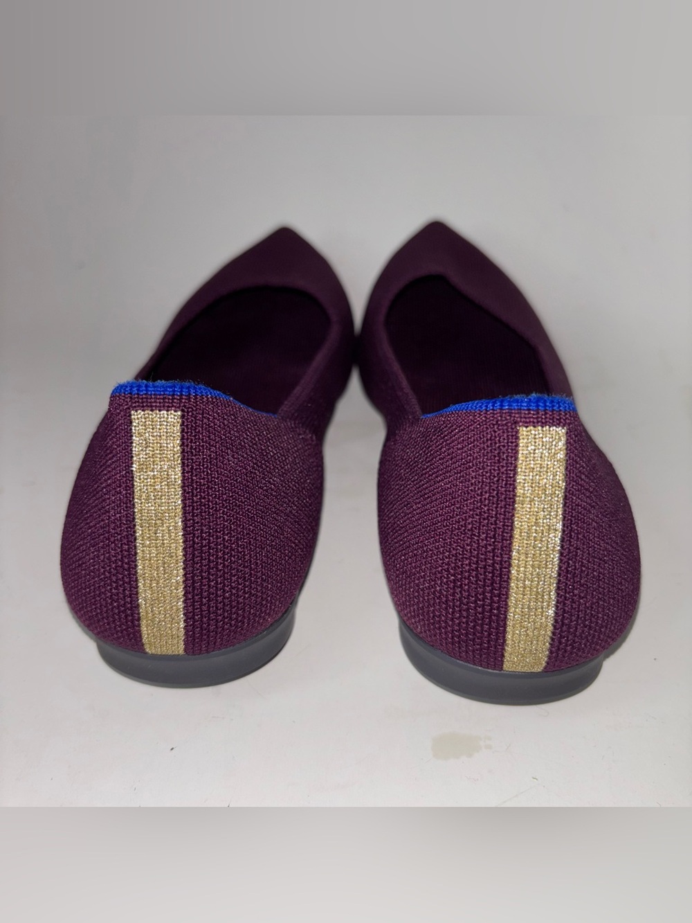 Rothy's Women's The Point Flat Pointed Toe Size 9 Orchid Purple - Picture 2 of 13